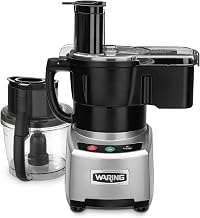 Waring Food Processor with 4-Quart Capacity & Continuous-Feed | 4-Quart Capacity, 2 Horsepower Motor, Continuous-Feed Food Processor