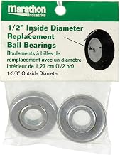 Marathon 60020 1/2" Standard Ball Bearings, 2/Pk