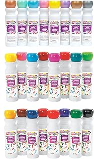 Colorations Easy-Grip Dabber Markers, Set of 22 Colors, Ages 3+, PreK+
