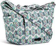 Vera Bradley Hadley On the Go Satchel in Paisley Stripes