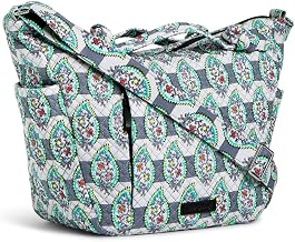 Vera Bradley Hadley On the Go Satchel in Paisley Stripes