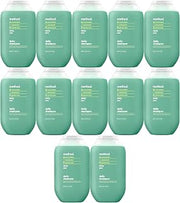 Method Daily Zen Shampoo 12 Pack, Travel Size, with Cucumber Seaweed & Green Tea, Sulfate Free Shampoo for Daily Hair Care, 3.4 oz