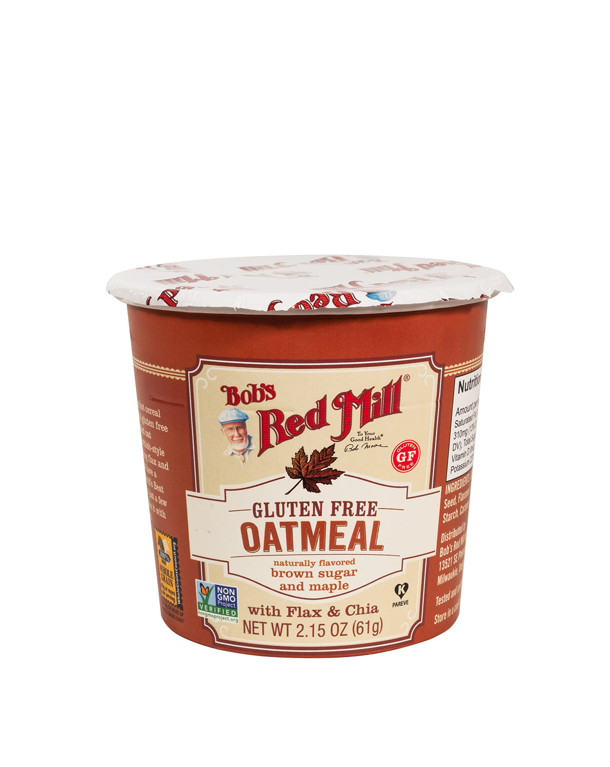 Bob's Red Mill Brown Sugar & Maple / 2.15 Ounce (Pack of 24) / 1 Breakfast Foods