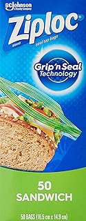 Ziploc Sandwich Bags, 145-Count