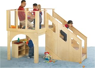 Jonti-Craft 9752JC Tots Loft, 24-36 Months