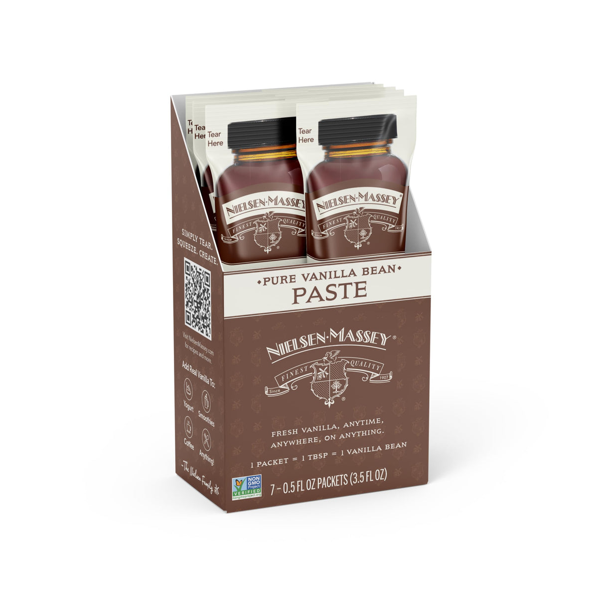 Single Serve Pure Vanilla Bean Paste by Nielsen-Massey – Stickpack(s)