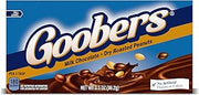 Goobers Roasted Peanuts and Milk Chocolate, Movie Theater Candy Box, Bulk 15 Pack