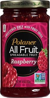 Polaner All Fruit Spreadable Fruit, Red Raspberry, 10 Ounce