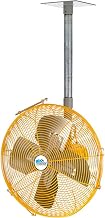 Airmaster Fan 10739K 30" Ceiling/Bench Mount Yellow Safety Fan - Drop Cord Switch 1/3 HP 6915 CFM