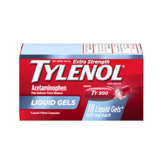 Extra Strength Liquid Gels by Tylenol – 18, White