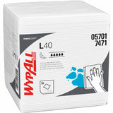 KIM05701CT - L40 Cleaning Wipe by Wypall – 12.50" x 13", White, Pack of 56, Model 7471