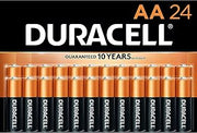 DURACELL CopperTop Alkaline Batteries with Duralock Power Preserve Technology, AA, 96/CT, Sold as 1 Carton, 96 Each per Carton