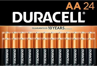 DURACELL CopperTop Alkaline Batteries with Duralock Power Preserve Technology, AA, 96/CT, Sold as 1 Carton, 96 Each per Carton
