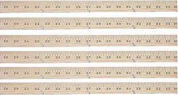 Westcott 36-inch Wood Yardstick, Pack of 6 (ACM10420-6)