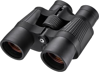 Barska 8x42mm X-Trail Binoculars – Compact High Power, Ruby Multi-Coated Optics, 42mm Lens, Rubber Grip, Center Focus, for Bird Watching & Hunting