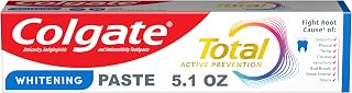 Colgate Total Whitening Fluoride Toothpaste, Mint, 5.1 oz