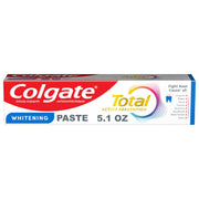 Total Whitening Fluoride Toothpaste by Colgate – 5.1 Ounce (Pack of 1), White, Model 61021533