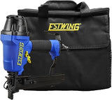 Estwing EFS16 Pneumatic 16-Gauge 1" Fencing Stapler with Adjustable Metal Belt Hook, 1/4" NPT Industrial Swivel Fitting, and Bag