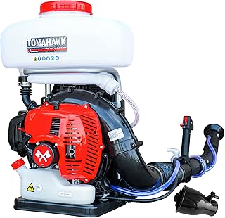 Tomahawk Power 3HP Backpack Mosquito Fogger Leaf Blower 3.7 Gallon Tank Garden Sprayer (Turbo Fogger + ULV Nozzle)