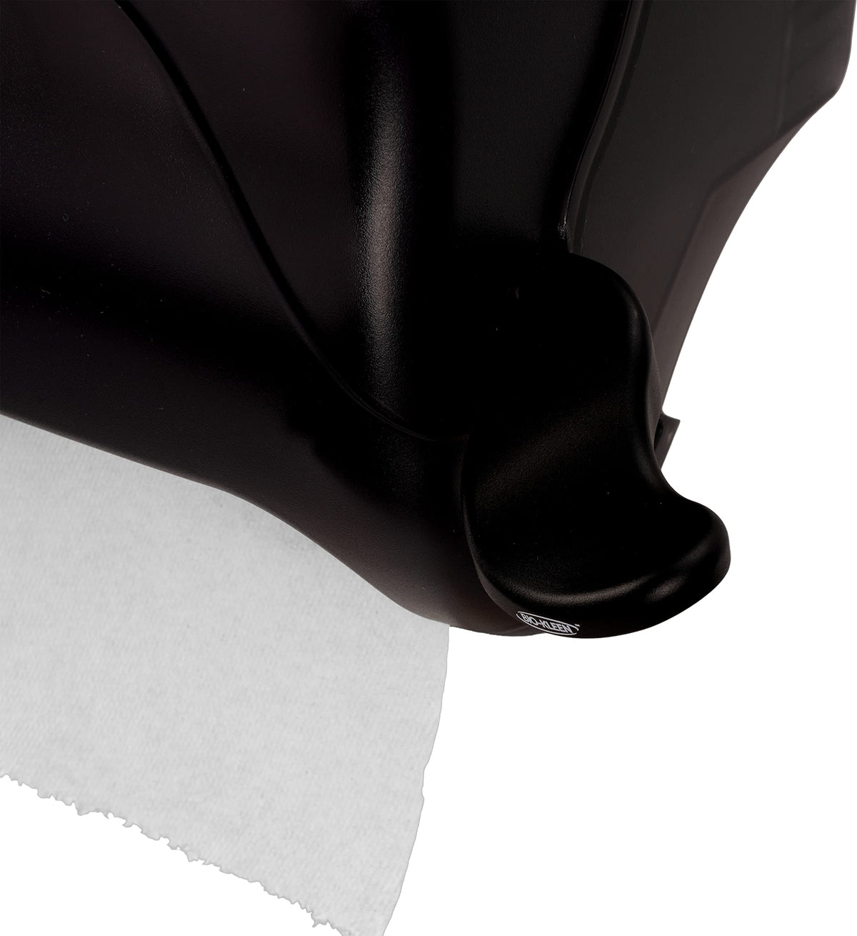 Element Paper Towel Dispenser by San Jamar – 1.5" Core Diameter, Acrylonitrile Butadiene Styrene, Black Pearl, Model T990TBK