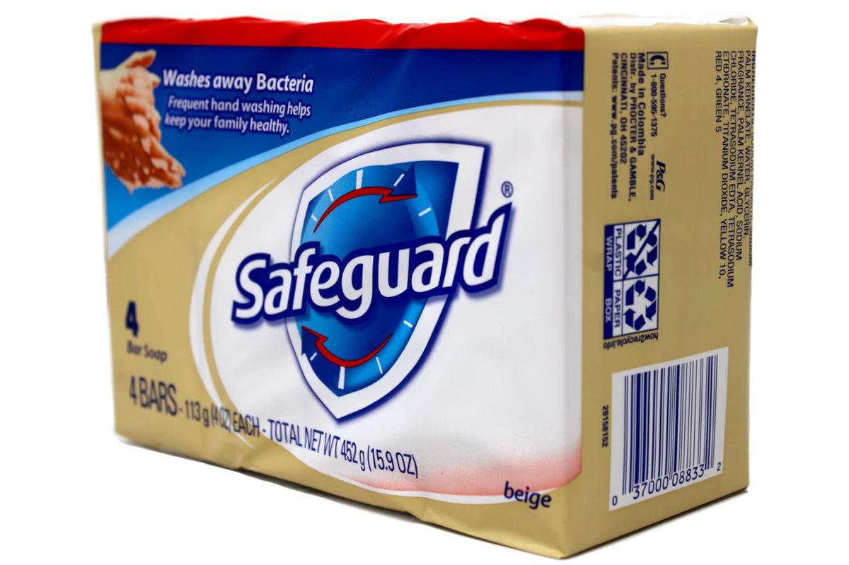 Safeguard 4 Count (Pack of 12) / Modern / 12 Soaps
