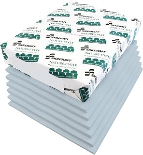 AbilityOne 7530010775386-Bond Copy Paper - Writing Grade Paper - 8-1/2" x 11" - Blue