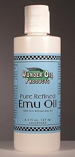 4.3 fl. ounces 100% Pure Triple Refined Emu Oil