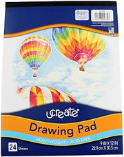Pacon 4735 9" X 12" Drawing Pad 24 Count