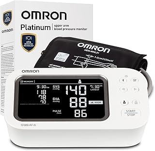 Omron Platinum Blood Pressure Monitor & Upper Arm Blood Pressure Cuff