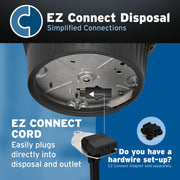Garbage Disposals Sanitation and Waste Appliances by InSinkErator – No Finish, Model 79849K-ISE