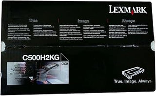 Lexmark C500H2KG Toner, 5000 Page-Yield, Black