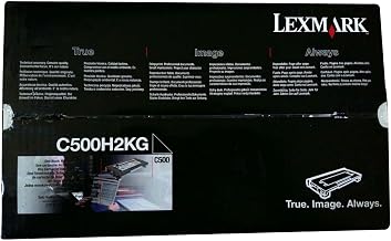 Lexmark C500H2KG Toner, 5000 Page-Yield, Black