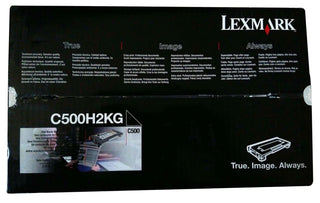 Toner, 5000 Page-Yield, Black by Lexmark – Black, Model C500H2KG