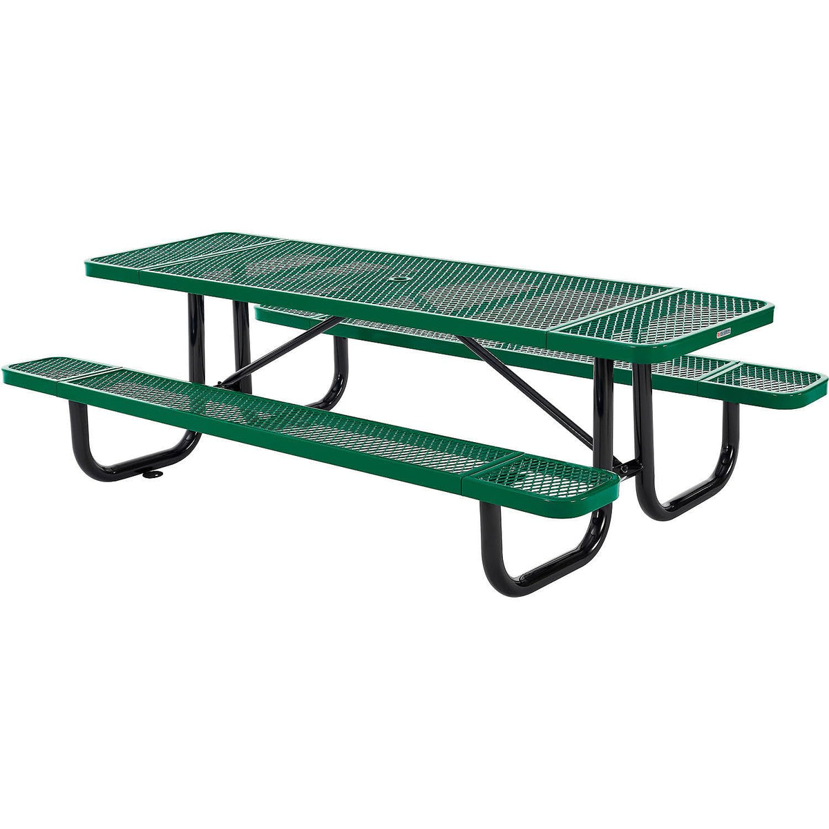 Global Industrial Green / Industrial / 96D x 62W x 29.5H in Picnic Tables