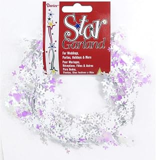 Darice Holiday Snowflake Garland-25 feet (1 Pack)