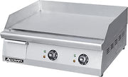 Adcraft 24" Countertop Electric Griddle with Thermostatic Controls and Heavy Duty with Temperatures ranging from 120-570 Degrees, NSF Certified, 220V, 24-inch, Stainless Steel