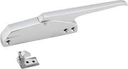 Kason 0174 Standard Edgemount Mechanical Latch with Standard Strike, Straight Handle, Non-Locking, 10174000004