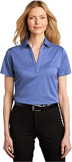 Port Authority Women's Heathered Silk Touch Performance Polo