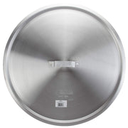 Stock Pot Cover by Royal Industries – 100 qt Pot, 20.1" Diam, 100 quarts, Aluminum, Silver, Model ROY RSPT 100 L