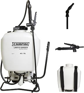CHAPIN 60114 4-Gallon Backpack Sprayer for Lawn, Garden & Weed Control