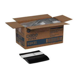 Dixie SSK51 SmartStock Plastic Cutlery Refill, Knives, Black, 40 Per Pack (Case of 24 Packs)