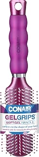 Conair Hair Brush, Gel Grips, All Purpose, colors vary