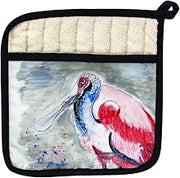 Betsy Drake PT1015 Amelia Spoonbill Pot Holder