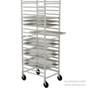 Aluminum End Loading Pan Rack by Nexel – Aluminum, Model PR2126
