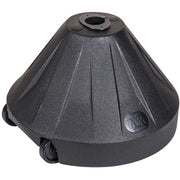 Next Genereation Rolling Black Base w/ 58" Pole by Magic Master – Technopolymer, Black, Model PP2-58P