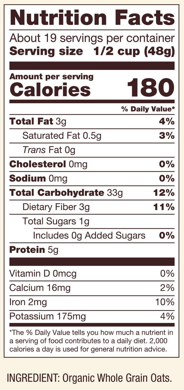 Organic Old Fashioned Rolled Oats by Bob's Red Mill – 32 Ounce (Pack of 4), Resealable, Pack of 4, Model P101961