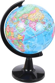 Interactive Small Desktop Globe for Detachable Base Plastic Earth Model for Geography Learning and Teaching Tool Educational Ornament for Classroom and Home