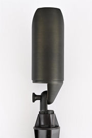 Elitco Outdoor 12V Cast Brass Spot Light 2.25Inch W X 8Inch High in Dark Bronze by Elitco Lighting – unspecified, Brass, Bronze, Model C049-DB
