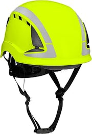 3M DBI-SALA Safety Helmet, Type II with SecureFit, HV Green, Vented