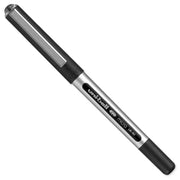 Eye Micro UB-150 Rollerball Pens - Black by Uni-Ball – 1 Count (Pack of 5), Plastic, Black, Model 153486343